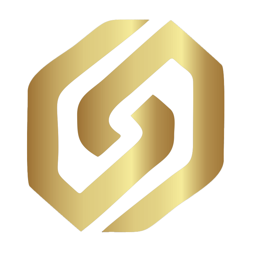 The golden logo of Distinctive Impressions